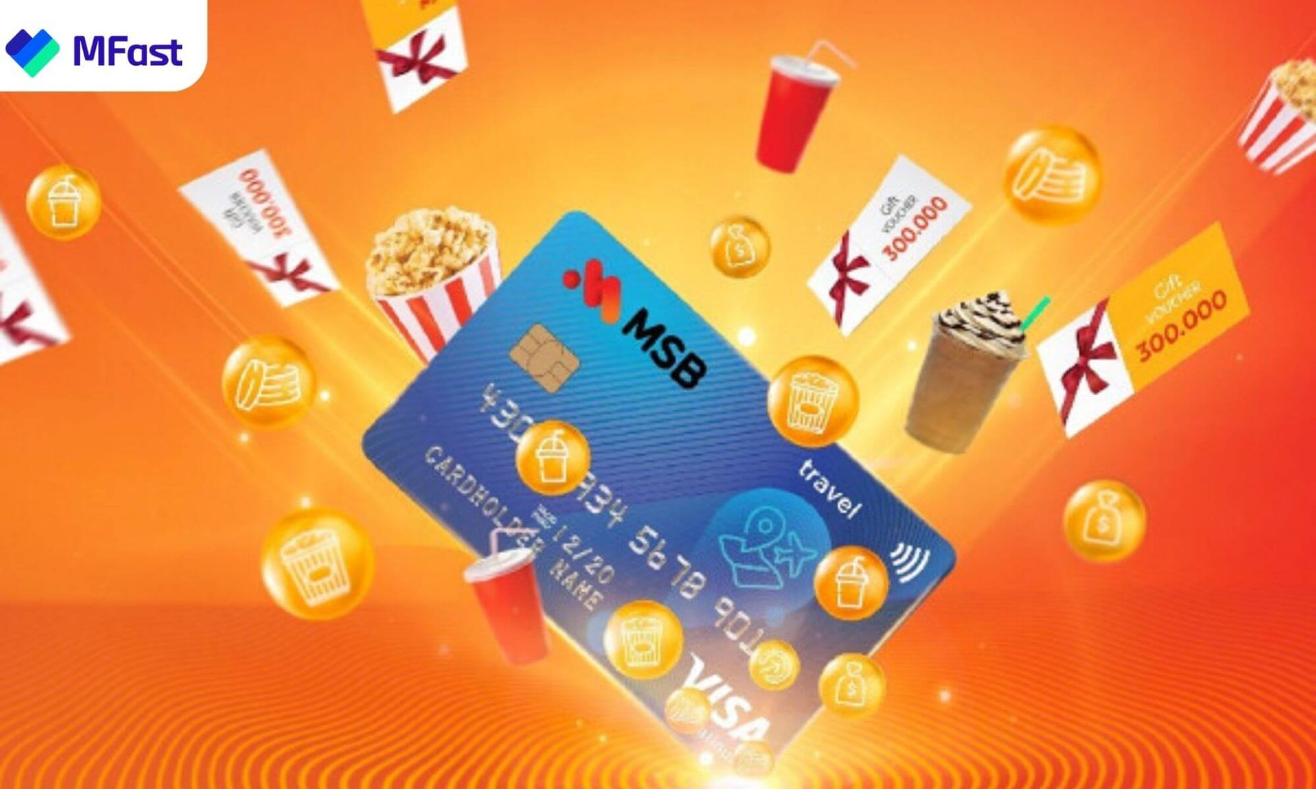 Thẻ tín dụng MSB mang đến nhiều ưu đãi cực hời dành cho các chi tiêu ẩm thực
