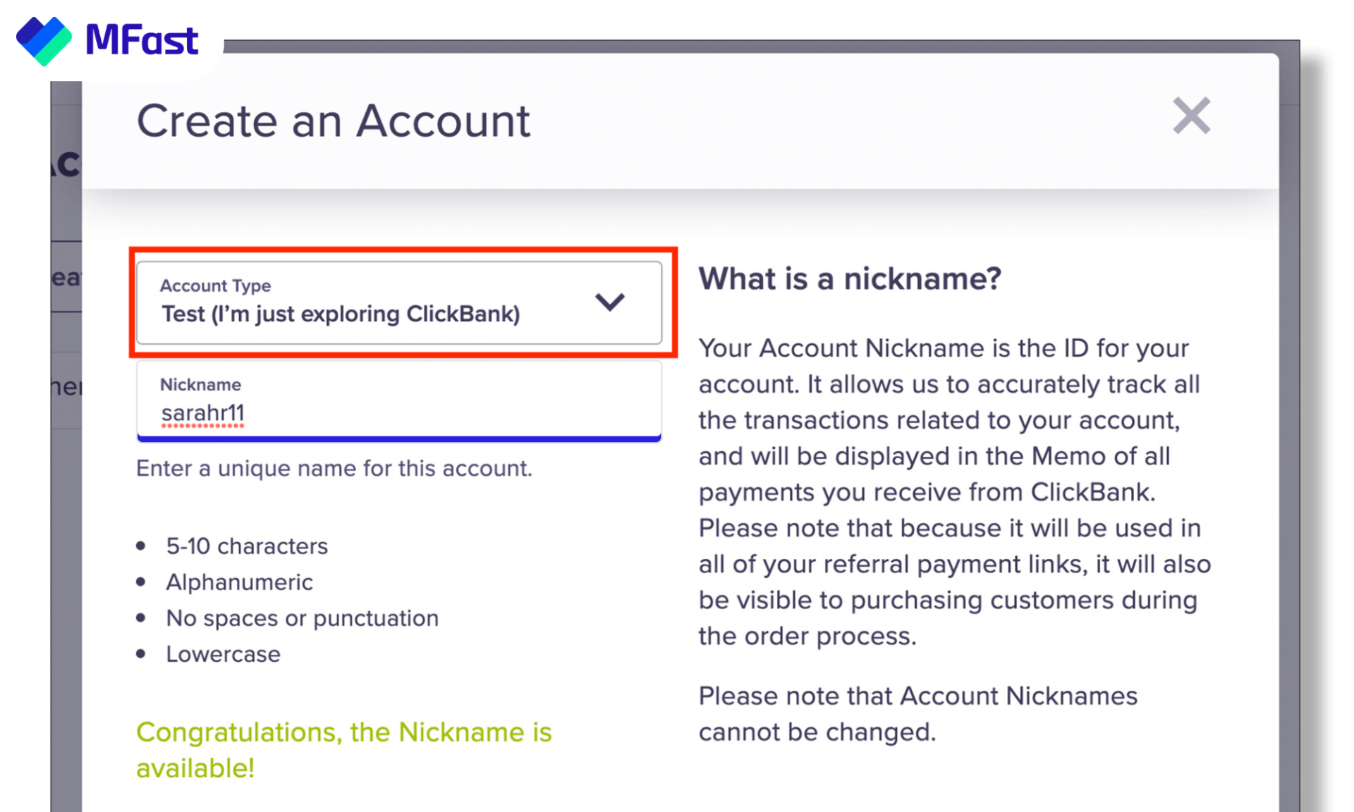 Đăng ký tài khoản Clickbank