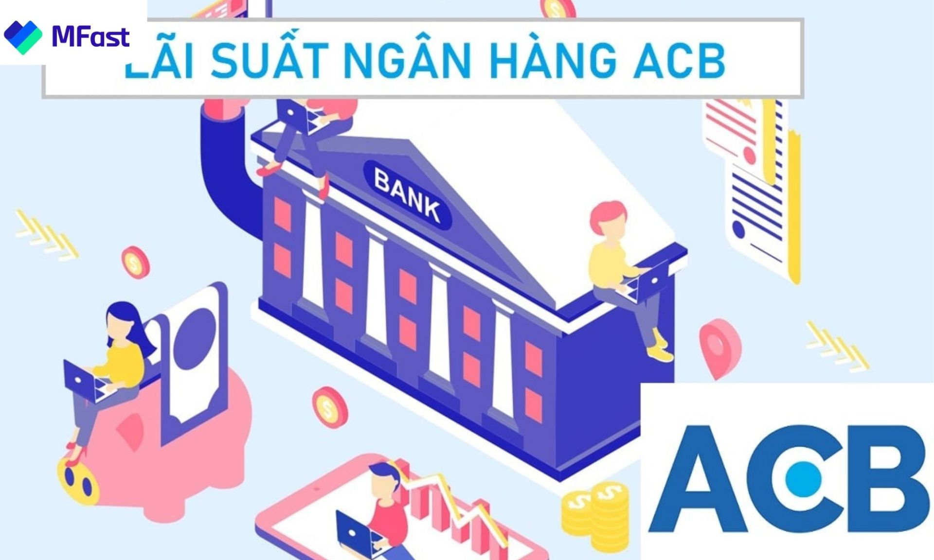 Lãi suất các gói vay tín chấp ACB 